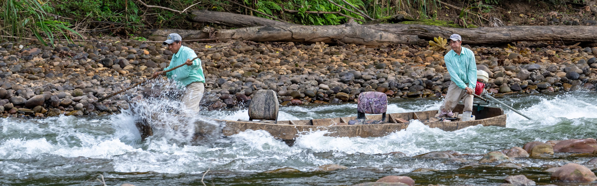 Fishing with Chris Dorsey on the river