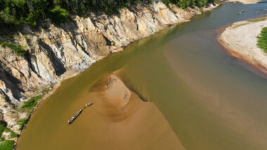 River Travel Drone